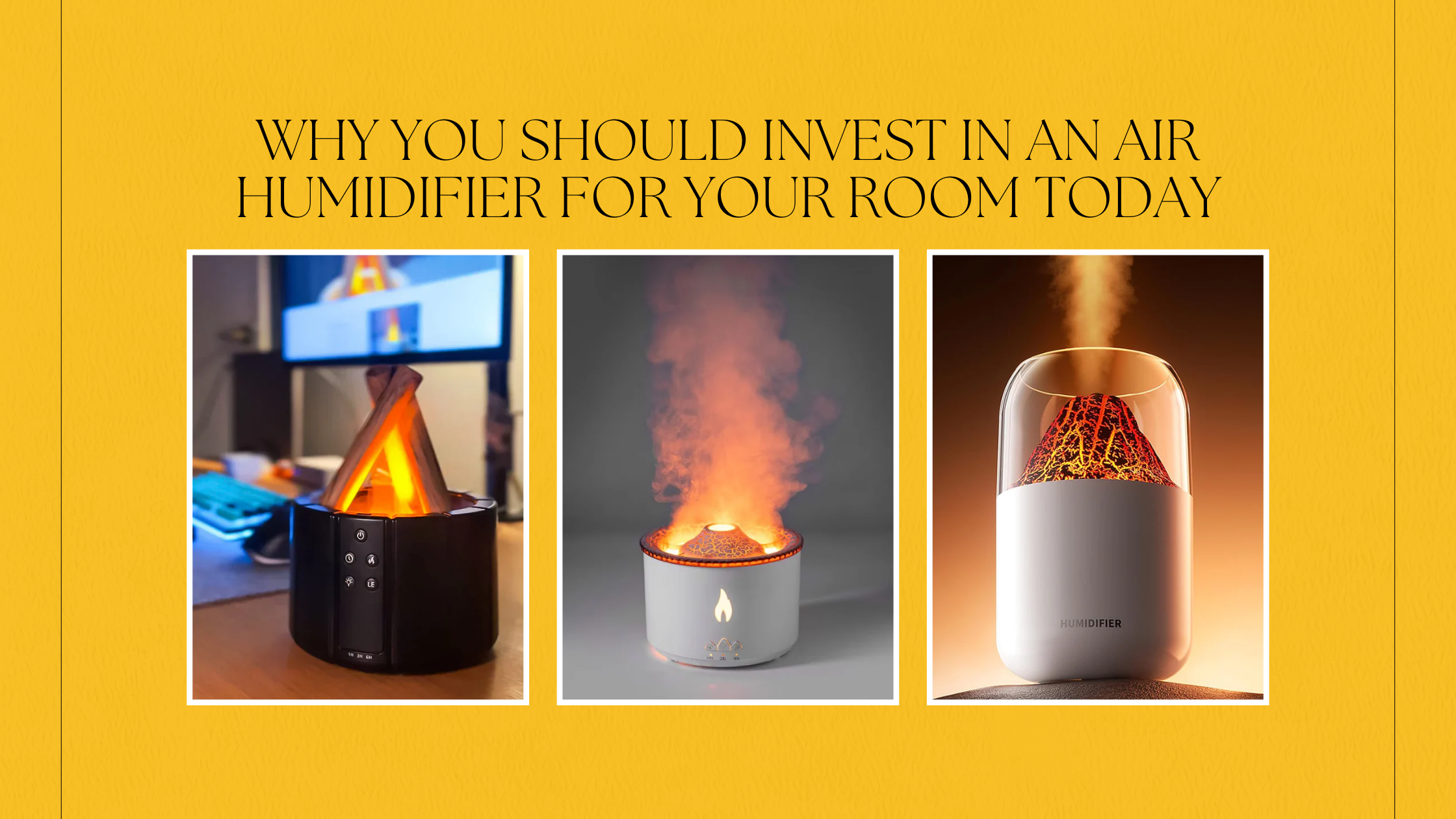 Why you should invest in an air humidifier for your room today