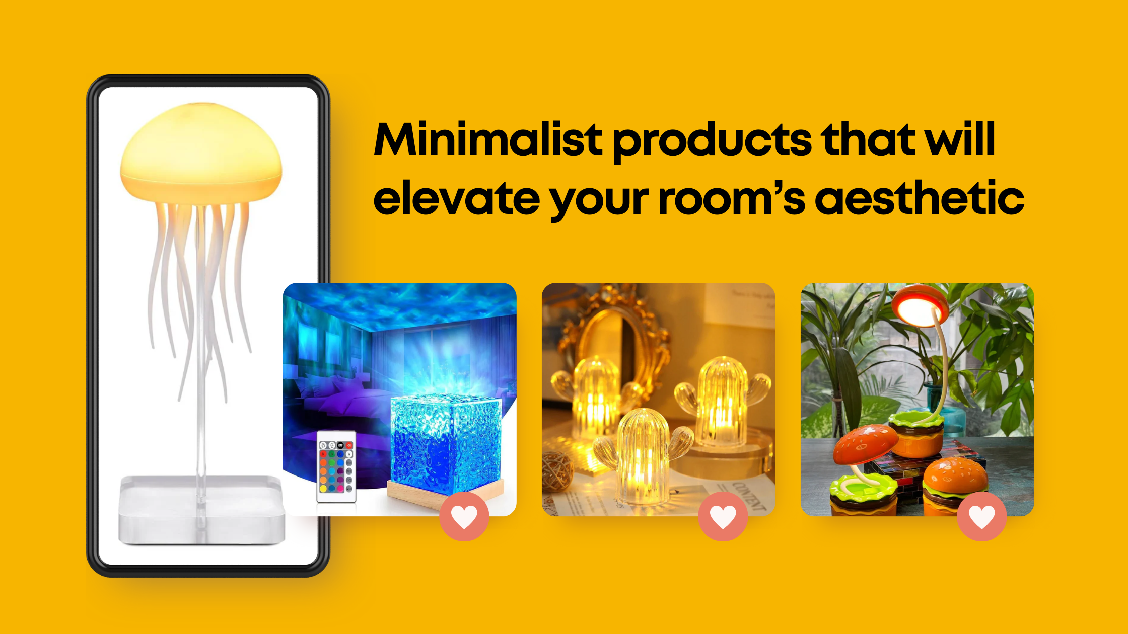 Minimalist products that will elevate your room’s aesthetic