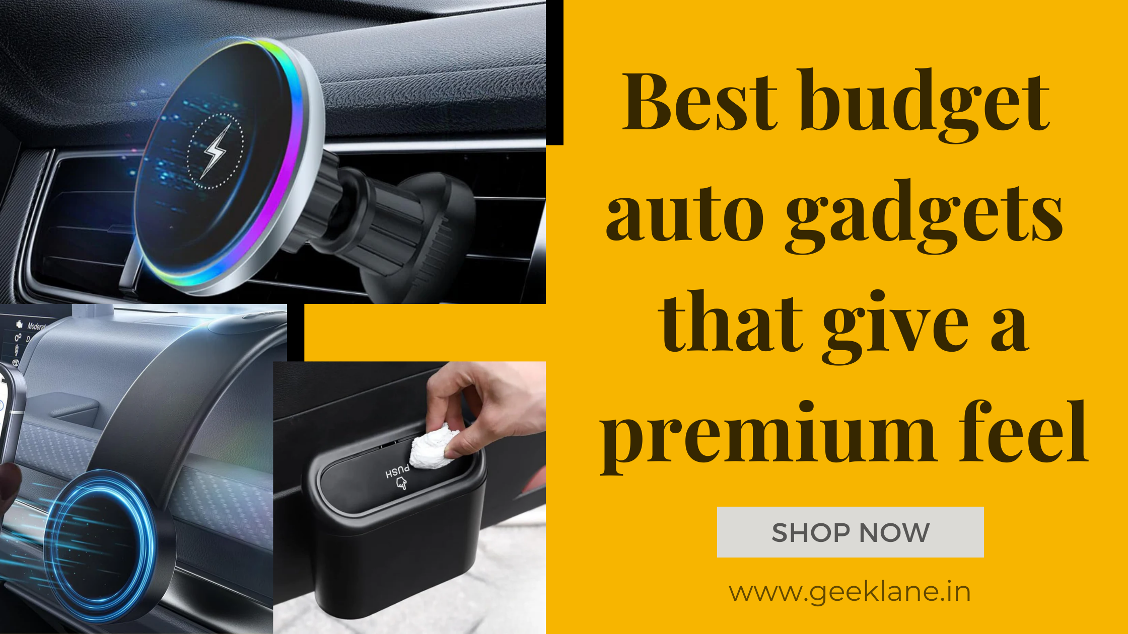 Best budget auto gadgets that give a premium feel