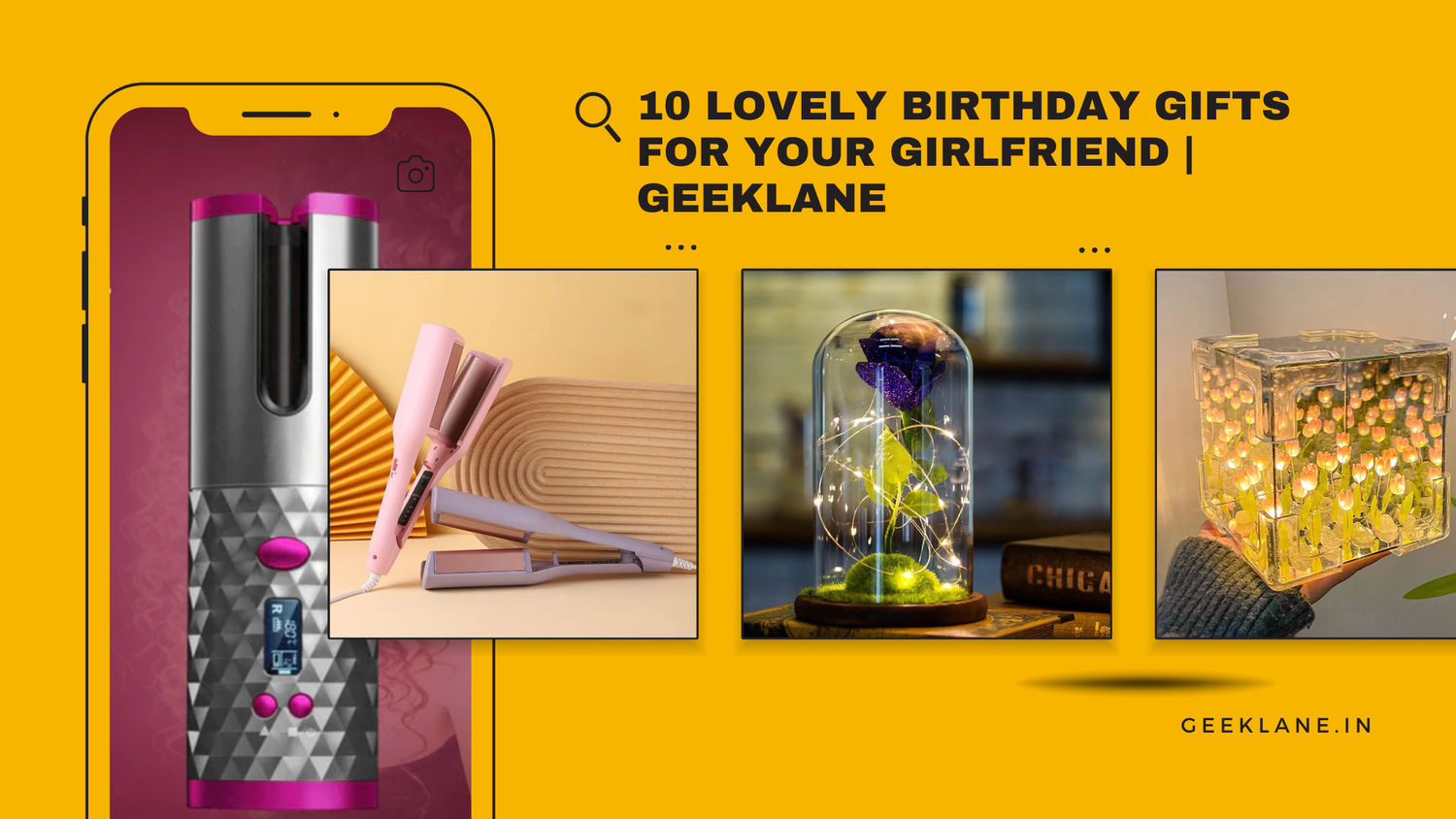 10 lovely birthday gifts for your girlfriend | Geeklane