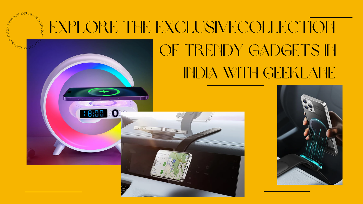 Explore the exclusive collection of trendy gadgets in India with Geeklane