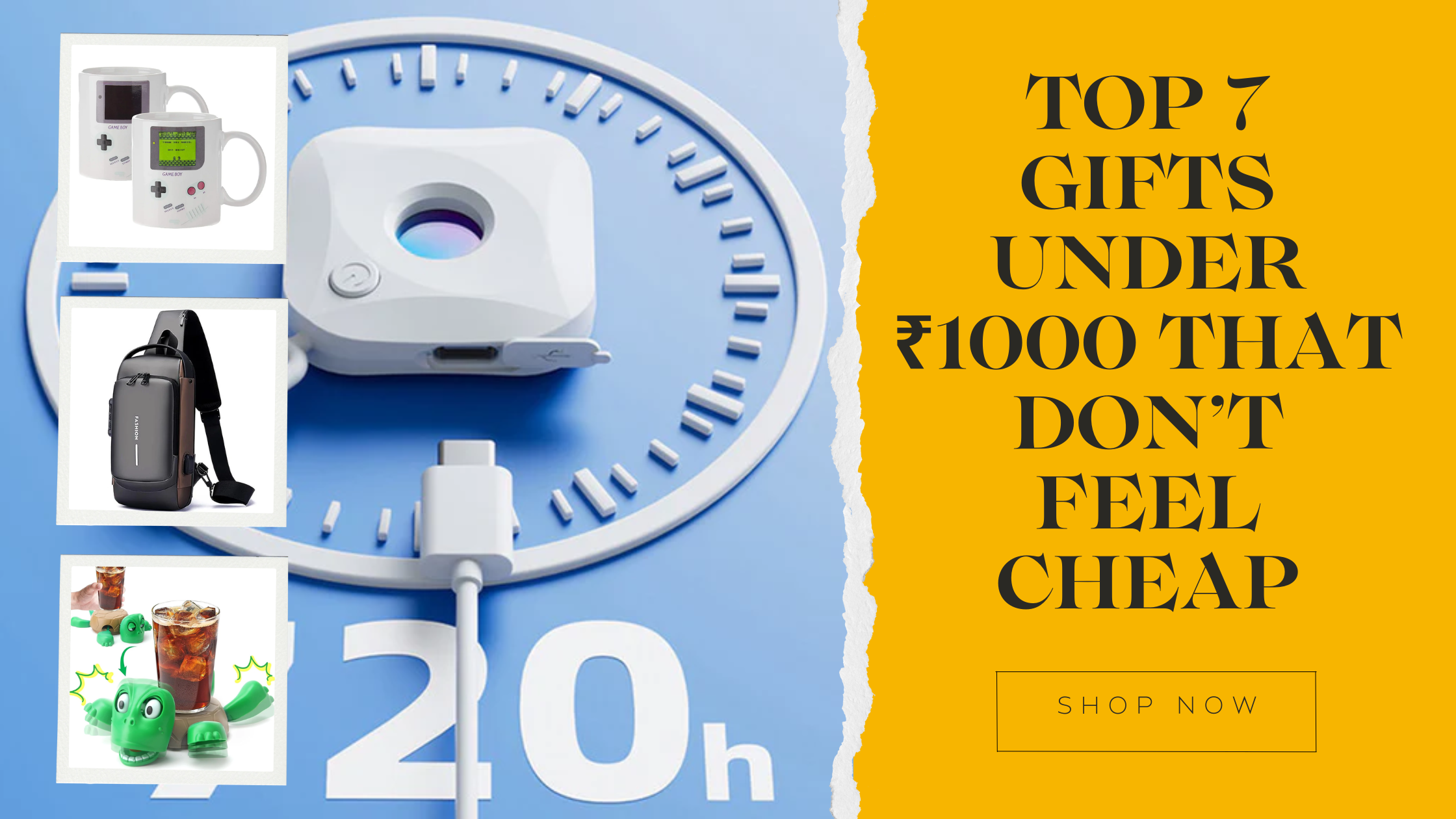 Top 7 gifts under ₹1000 that don’t feel cheap