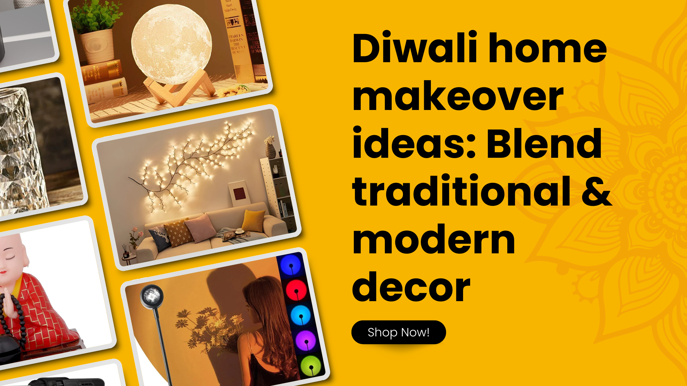 Diwali home makeover ideas: Blend traditional & modern decor