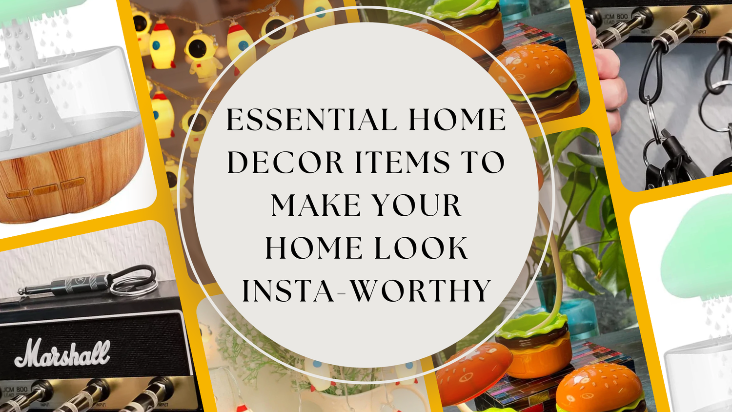 Essential home decor items to make your home look insta-worthy