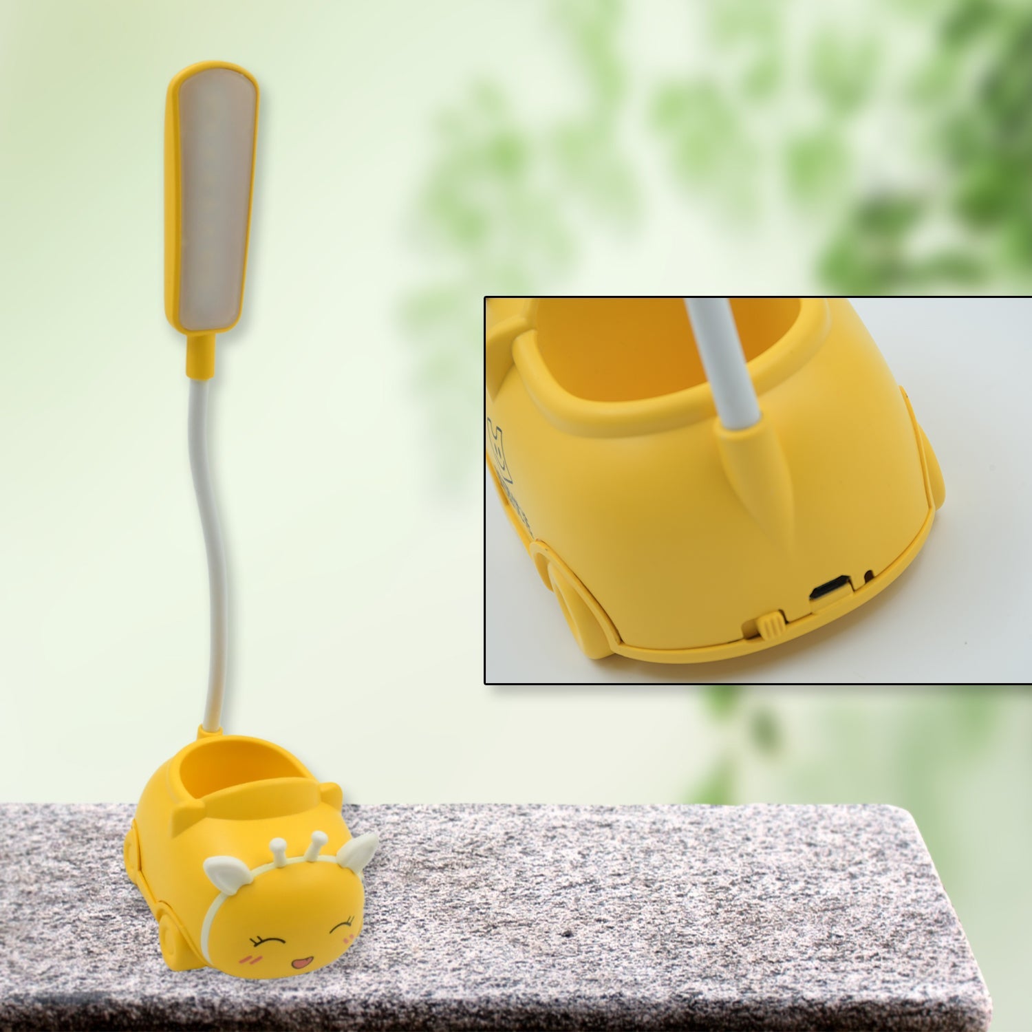 FlexiCat: Adjustable LED Rechargeable Cat-Shaped Desk Lamp for Reading, Study & Office Décor