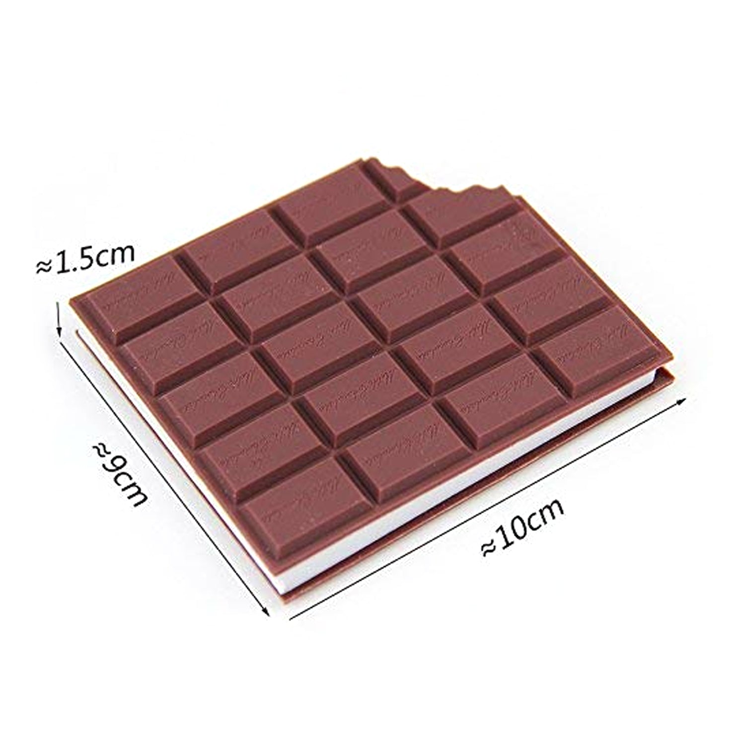 Cocolette: Chocolate-Scented Notebook Diary – Real Everlasting Cocoa Fragrance, Pocket-Size Memo Book in Fun Chocolate Bar Design