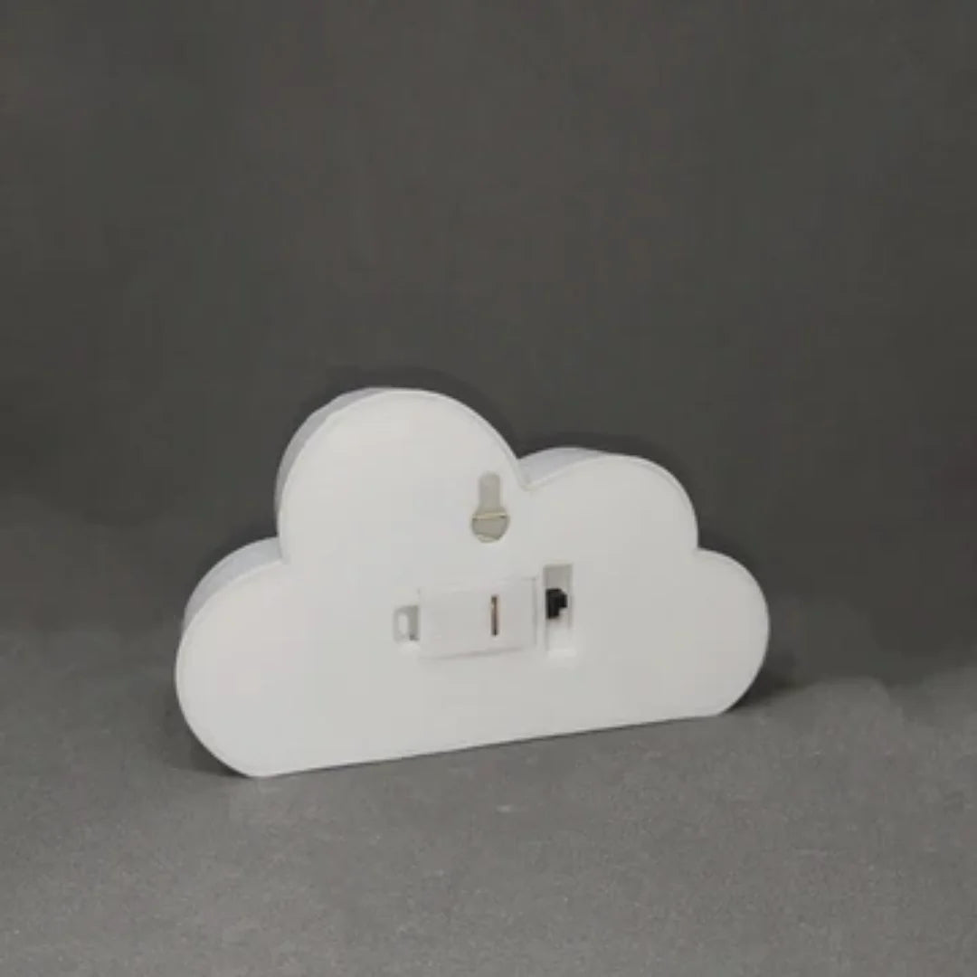 VibeCloud: Marquee LED Cloud Light with Warm White Glow for Home & Festive Décor