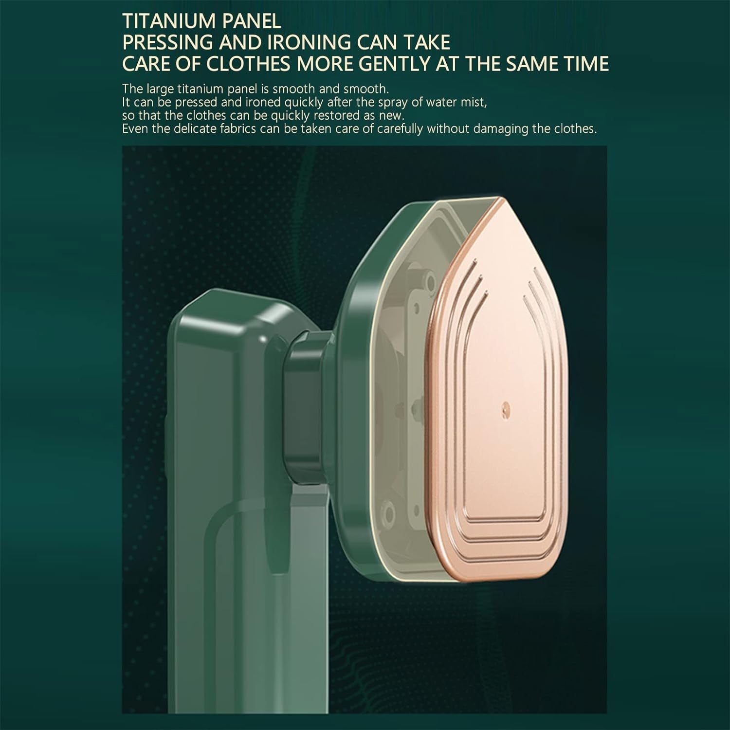 PressPal: Portable Mini Travel Iron & Steamer with Dry & Wet Pressing for Clothes – 150W Compact Design for Home & Outings