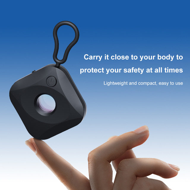 SpyBye: Compact Spy Camera Portable Privacy Protection Scanner for Hotel Rooms, Changing Areas & Rental Home Inspection