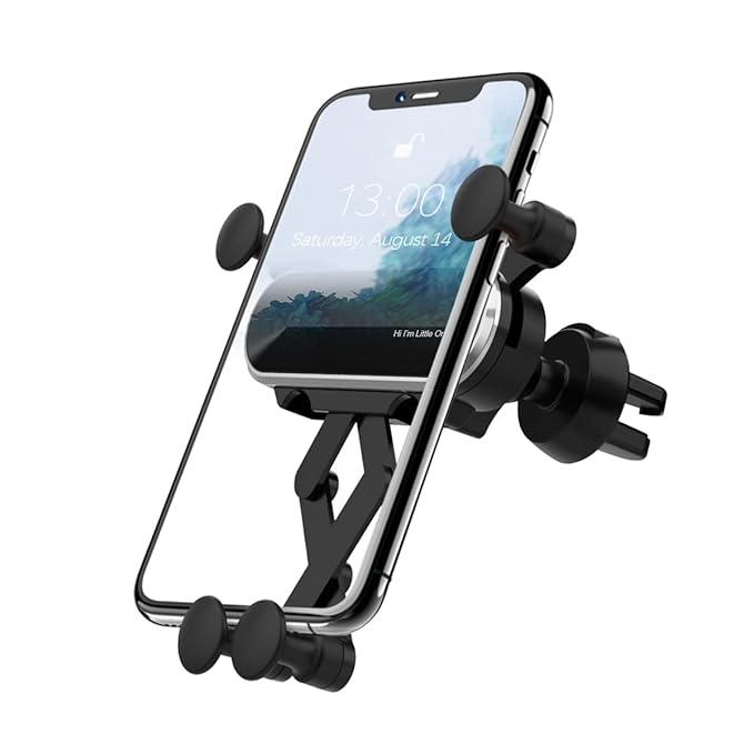 GripLock: Universal Car Phone Holder with Adjustable Gravity Grip Ai