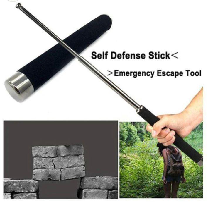 Sotti: Expandable Telescopic Self-Defense Stick with Durable Stainless