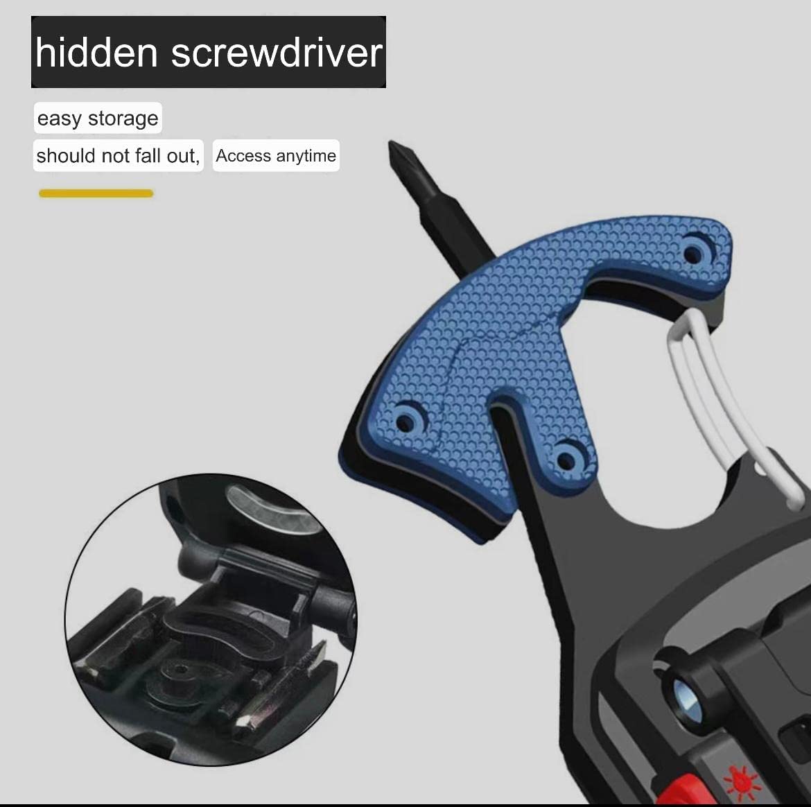 Glowbit: Ultimate 9-in-1 LED Keychain COB Light with Magnetic Base, Multi Tools & USB-C Charging