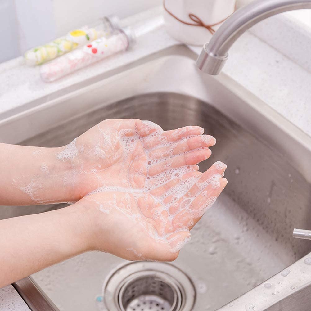 FruityClean: Set of 3 Cute Travel-Friendly Hand Soap Paper Flake Tubes – Perfect for On-the-Go Hygiene