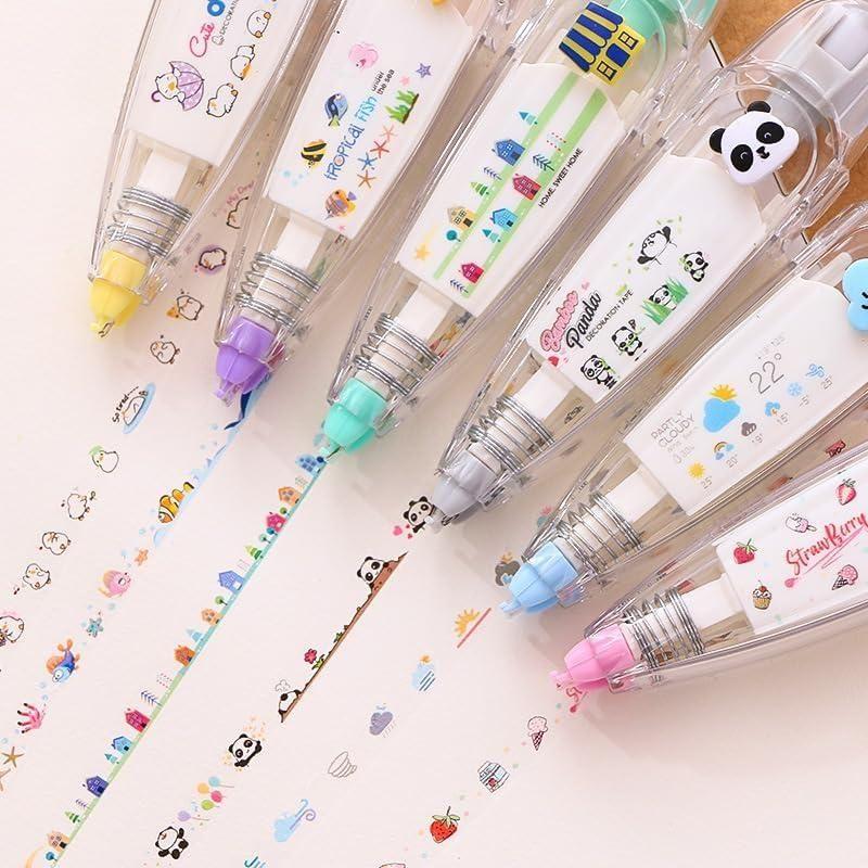 Scribe: 2-in-1 Highlight Sticker Pens for Decorative Borders, Journaling & Scrapbooking (Set of 2))