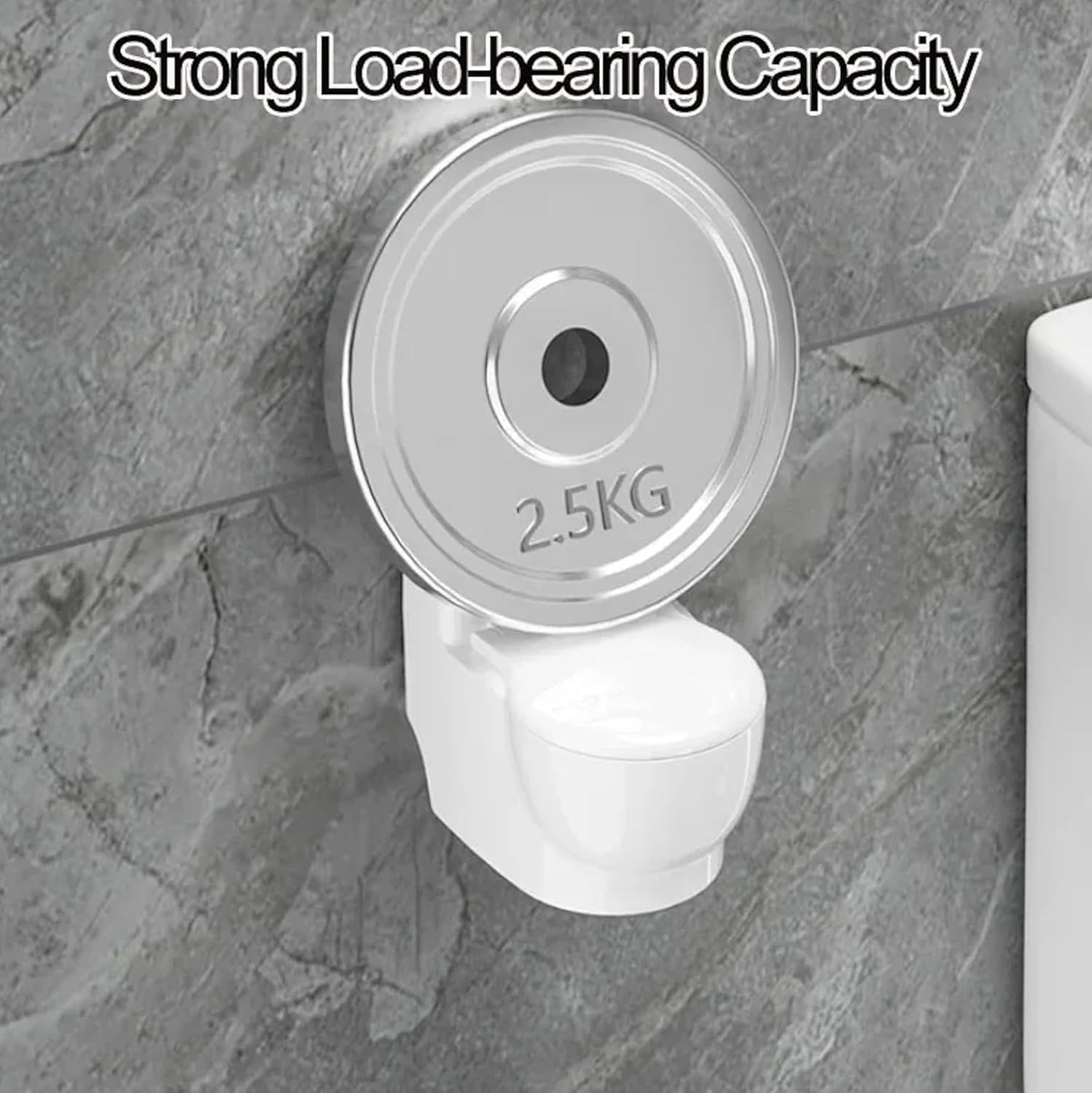 Relief: WC-Shaped Multi-Function Ashtray with Storage & Built-In Holder for Home, Office & Outdoor Use