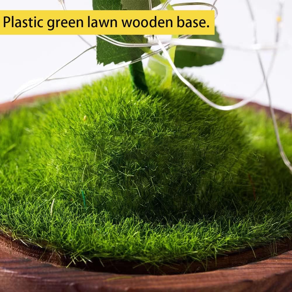 Forever: Enchanted Purple Glass Rose with Removable Dome & USB-Powered LED Fairy Light for Romantic Décor & Gifting