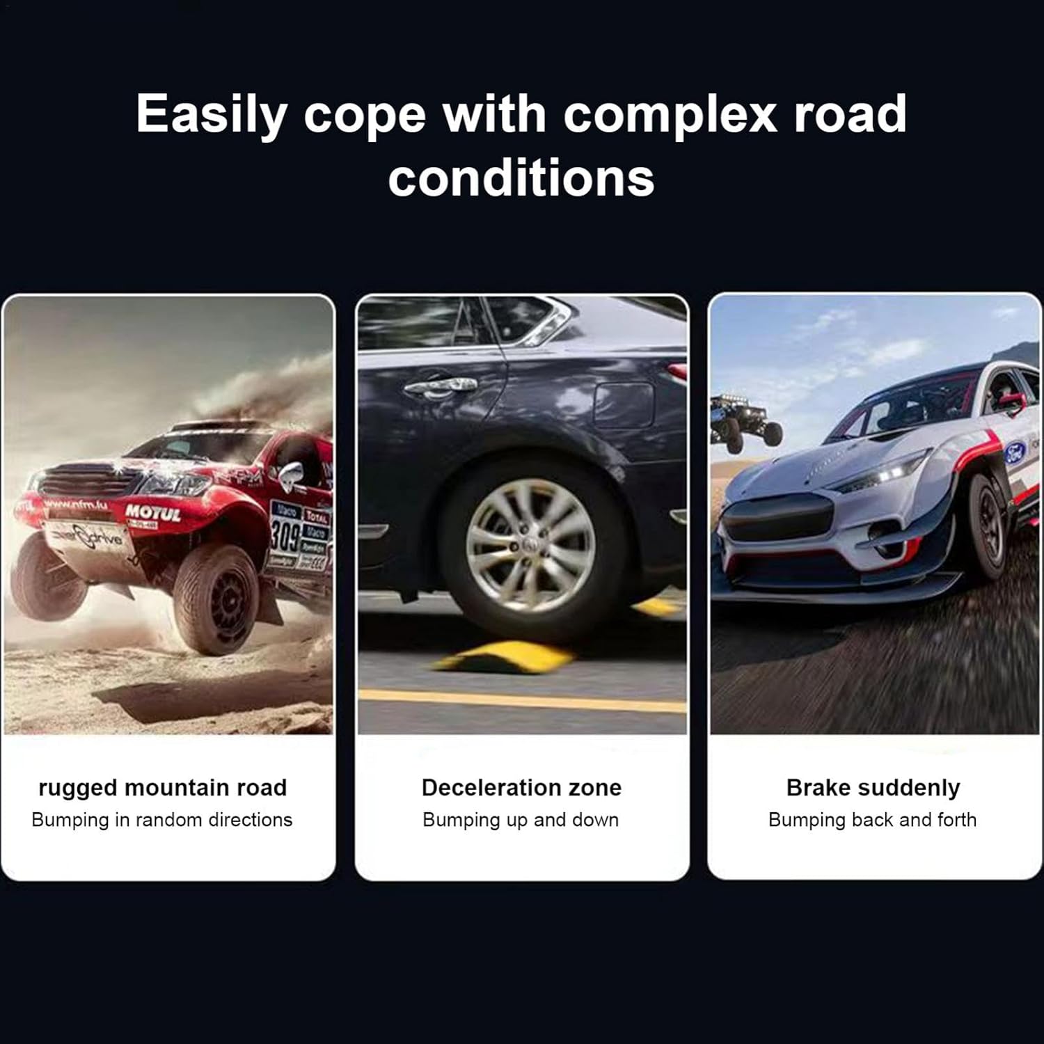 SeatRacer: Racing Seat-Inspired Phone Holder for Desk, Car Vent & Gaming Setup, Hands-Free Mount with Sporty Simulator Design