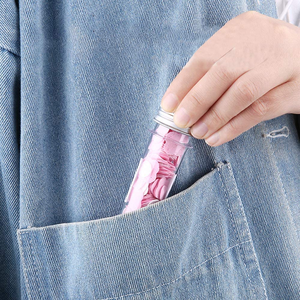 FruityClean: Set of 3 Cute Travel-Friendly Hand Soap Paper Flake Tubes – Perfect for On-the-Go Hygiene