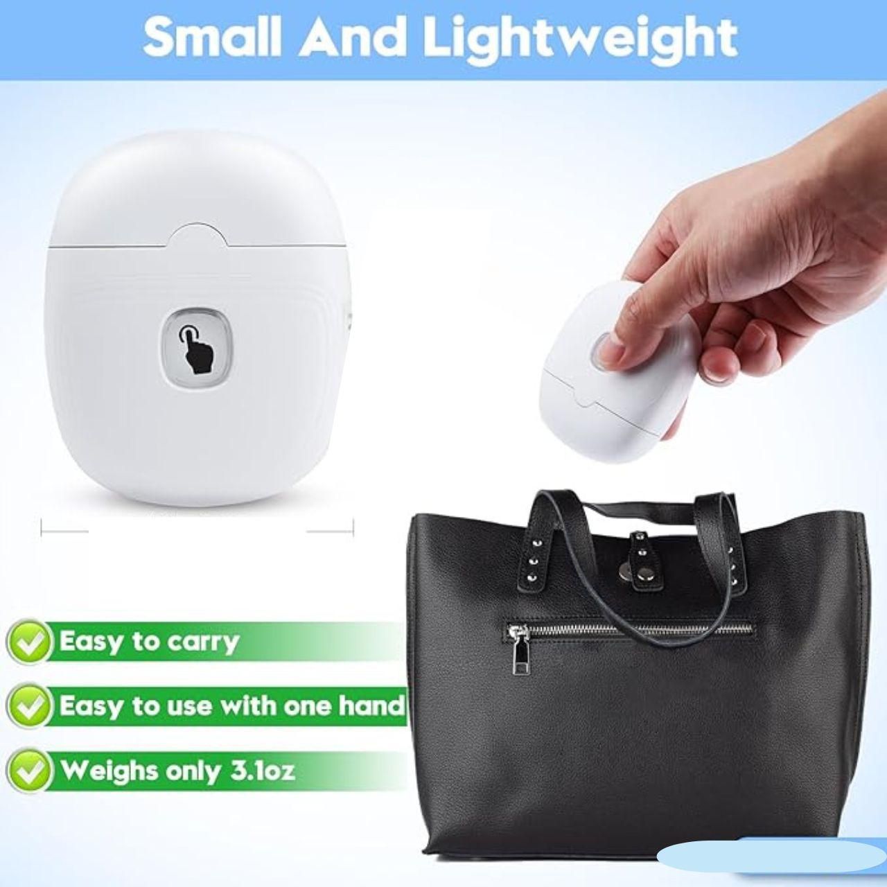 ClipEase: Rechargeable Electric Nail Clipper – Automatic & Cordless Nail Trimmer for Kids, Elderly & Easy Grooming