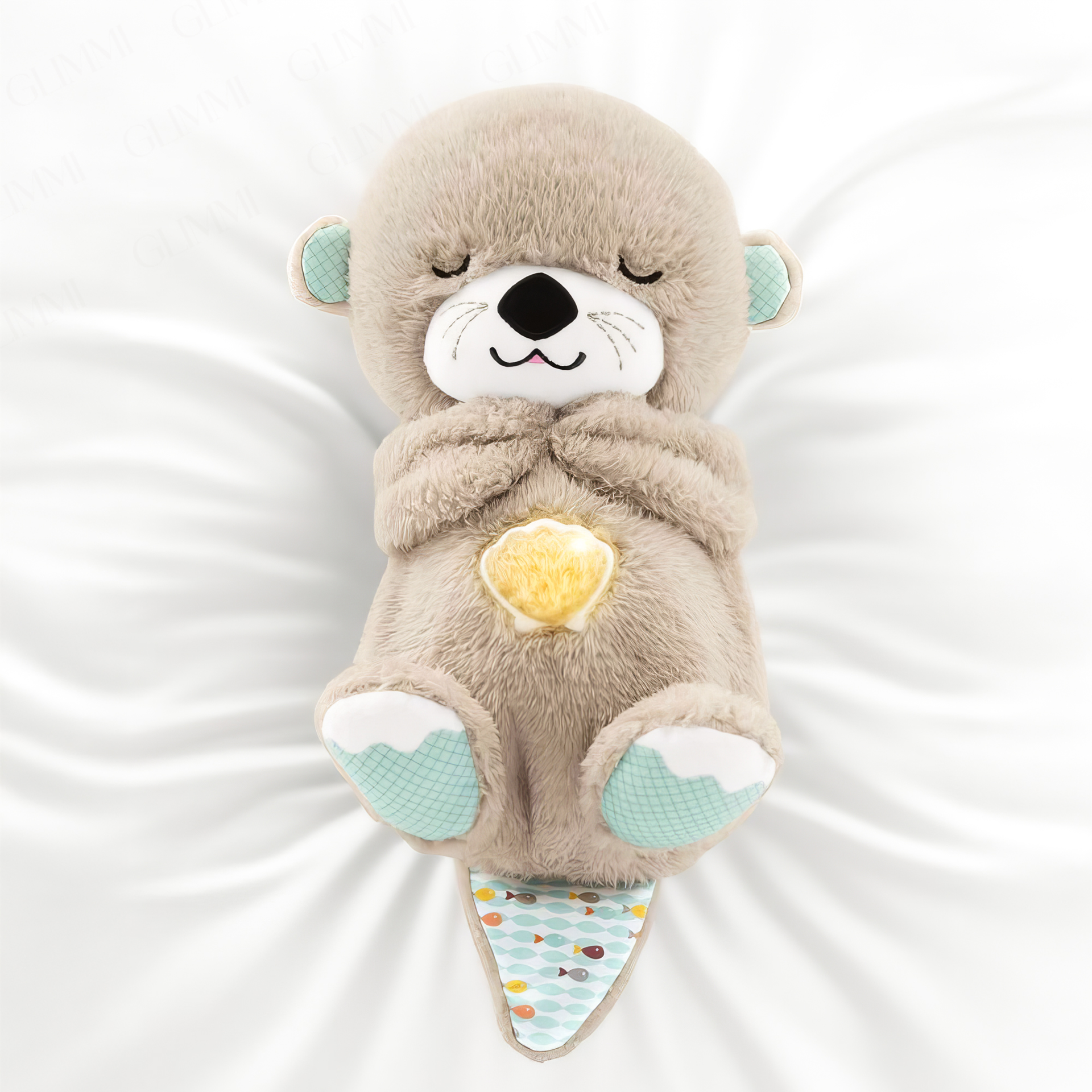 Snugsy: Soothing Viral Plush Teddy with Gentle Breathing Motion, Night Light & Music – Soft Cuddly Sleep Companion