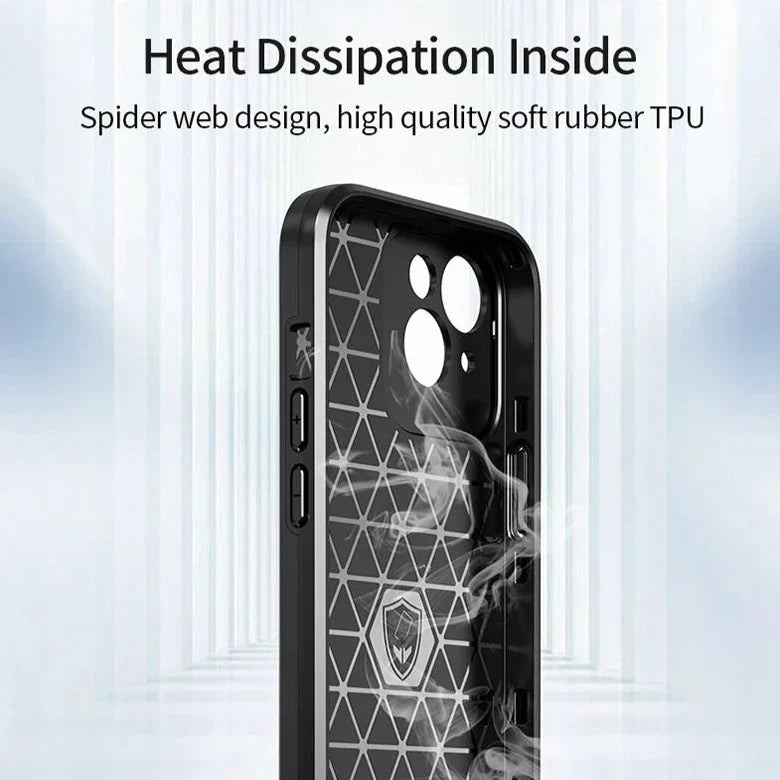 iPhone 15 Back Cover With MagSafe Wireless Charging And Camera Protection Convertible Stand