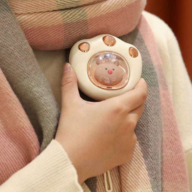 Pawm: USB-C Rechargeable Hand Warmer, Cute Cat Paw Portable Heater for Winter with Fast Heating for Men & Women