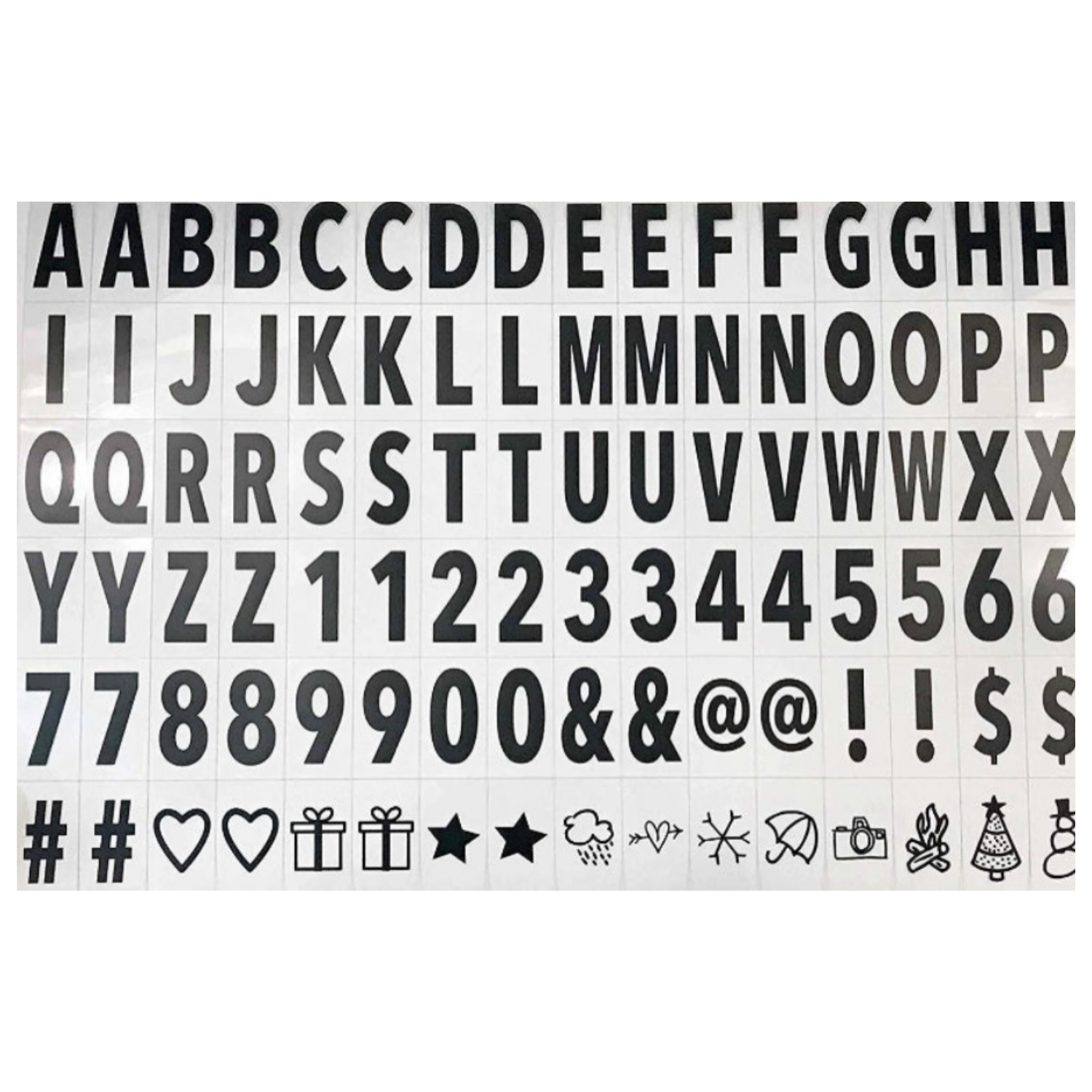 MBox: A4 LED Cinema Light Box with 96 Letters & Symbols, Custom Message Display Board for Home Décor, Gifting & Mood Lighting