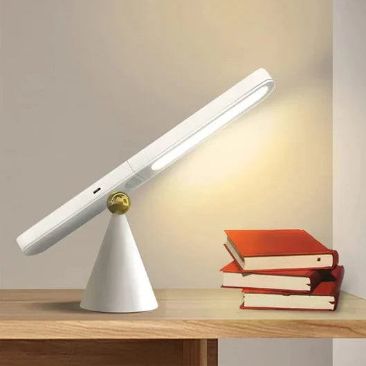 MagnaTouch: Next-Gen Magnetic LED Lamp with Touch Control, Adjustable Angle & USB Rechargeable Battery for Desk & Wall Mounting