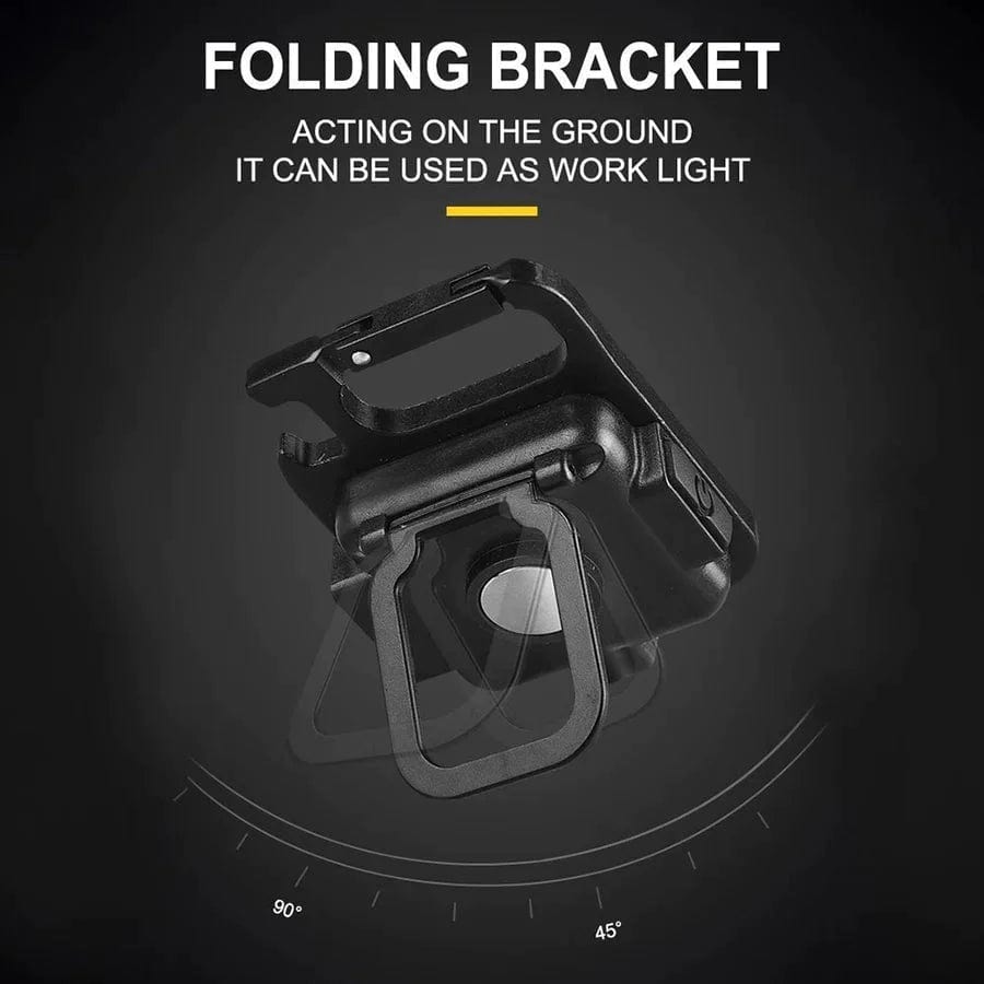 Lumi: Magnetic Keychain Mini LED Torch with Hook, Type-C port, Bottle Opener & Kickstand