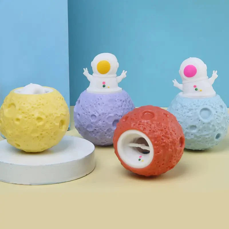 Yeet: Space Explorer Pop-Up Squeeze Fidget Toy for Stress Relief & Fun (Pack of 2)