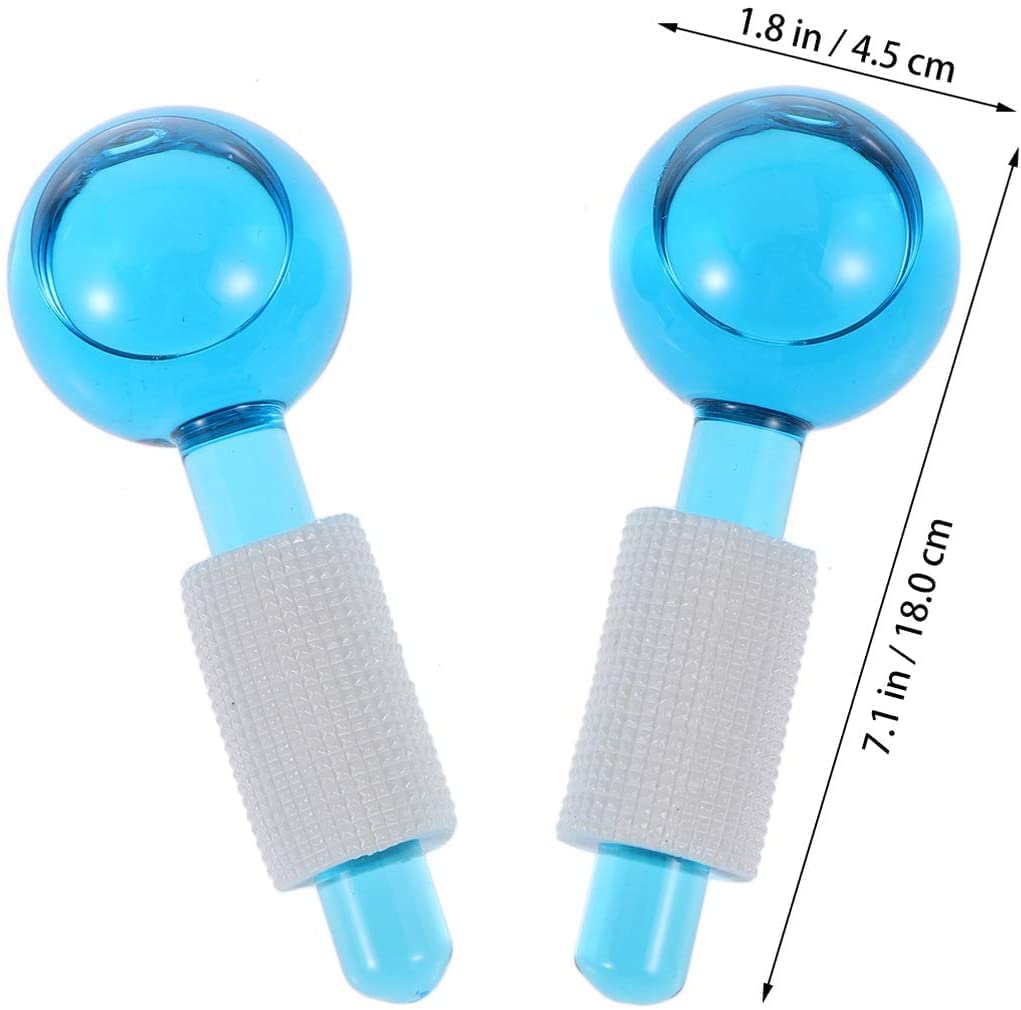 CoolPods: Ice Globes for Facial Massage & Skin Care – Soothing Cryotherapy Rollers for Puffiness, Wrinkles & Eye Circles