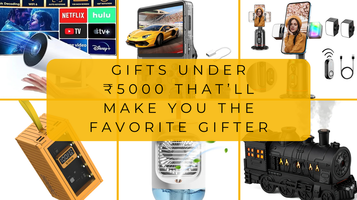 Gifts under ₹5000 that’ll make you the favorite gifter