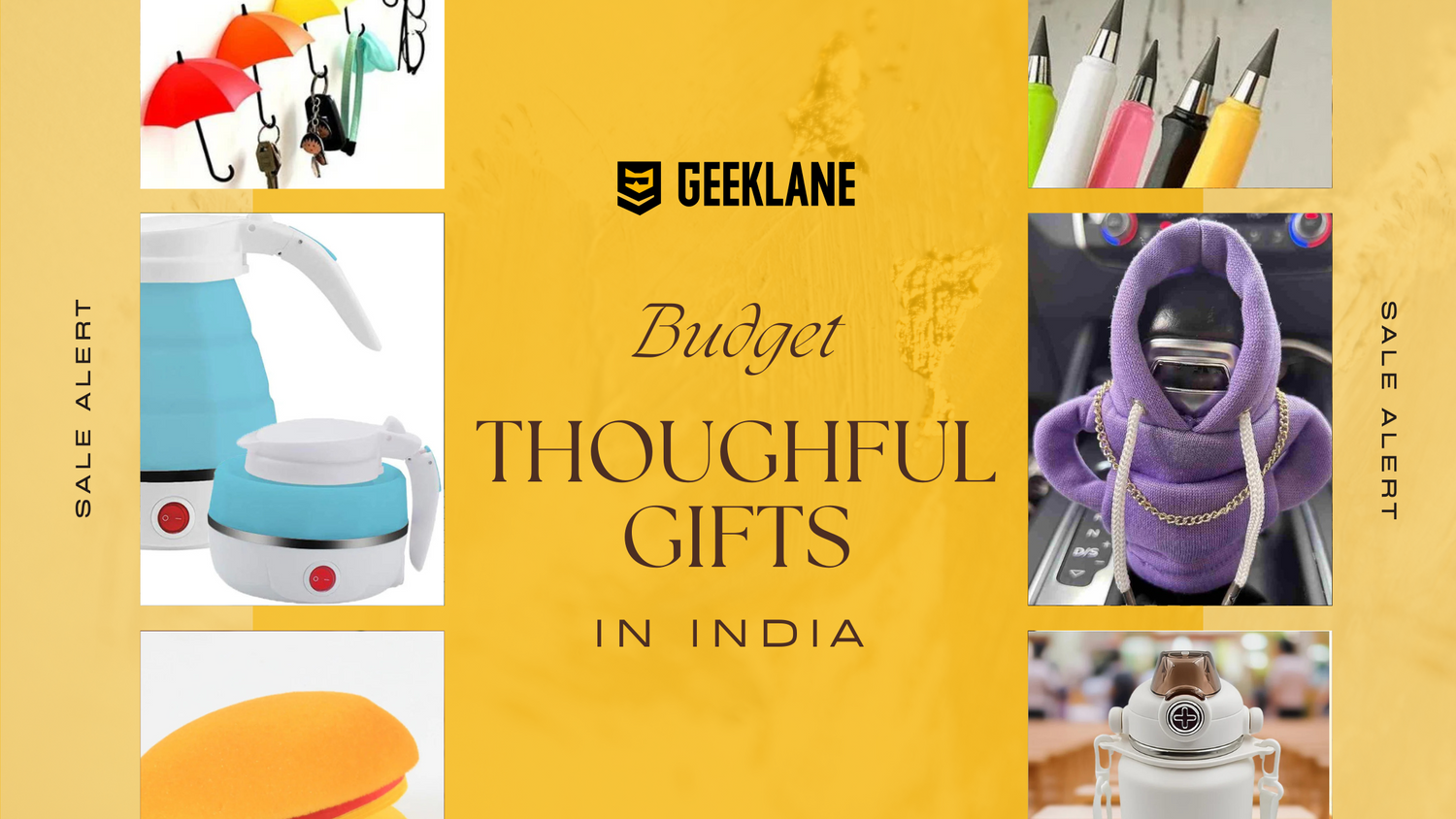 Find in budget thoughtful gifts in India from the house of Geeklane