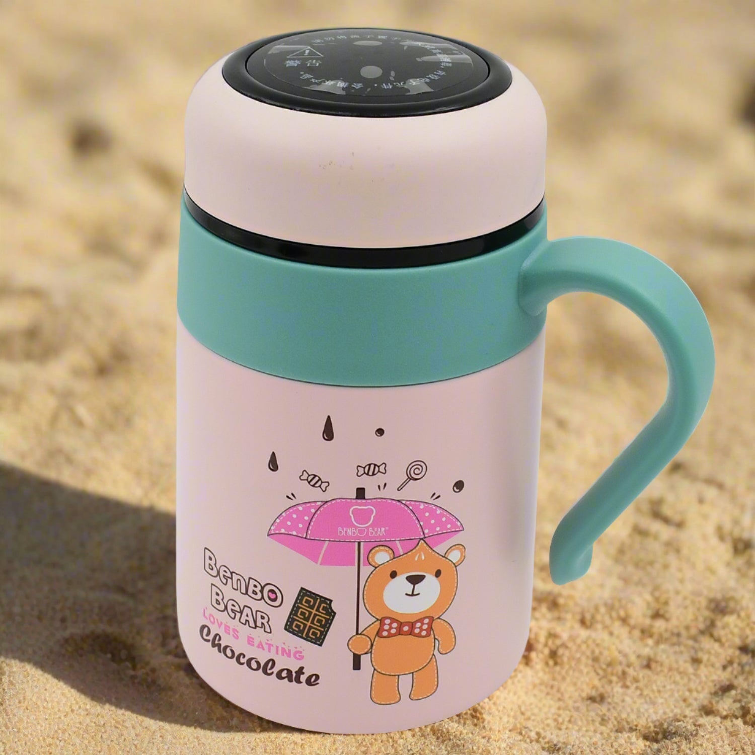 CuteSip: Smart LED Vacuum Bottle (600ml, Gift ready packaging)