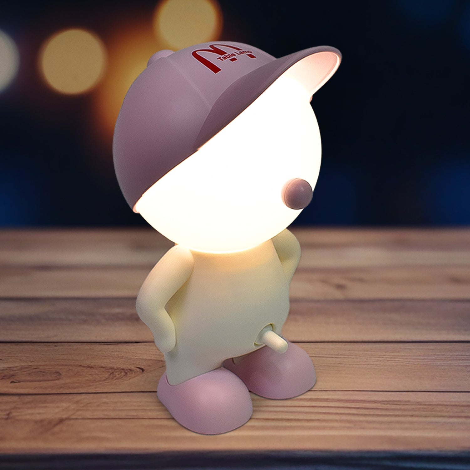 PP: Funny Cartoon LED Lamp with Type-C Charging