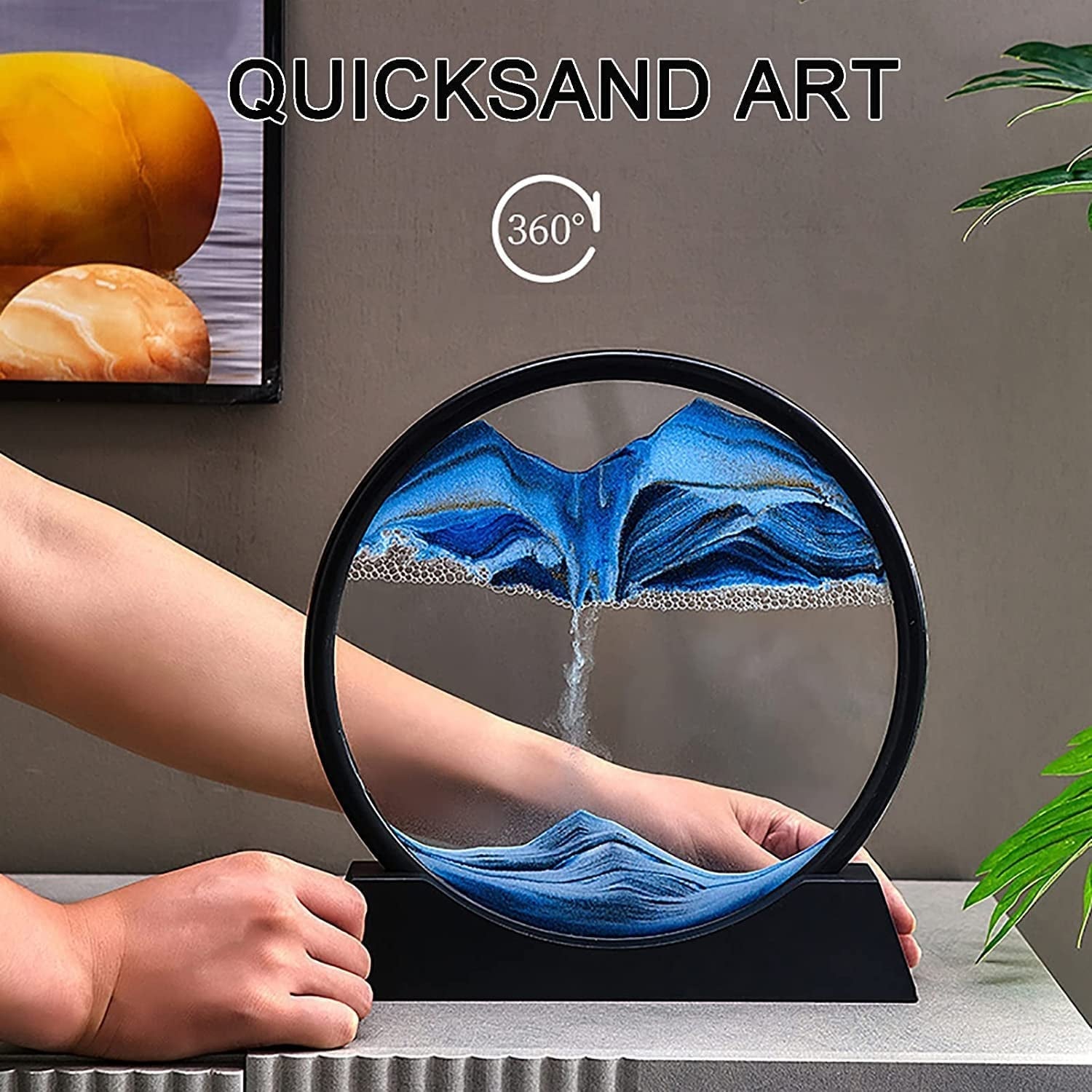 SandFlow: 3D Moving Sand Art Decor