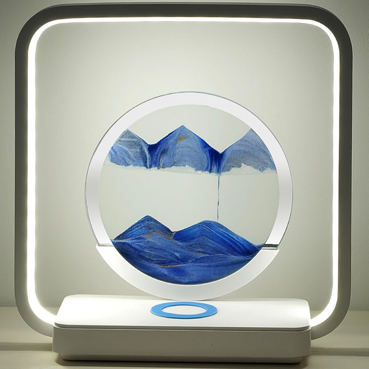 SandX: 3D Quicksand LED Lamp with Wireless Charging & Liquid Motion Ar