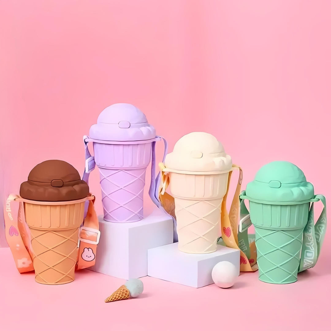 Sippy: Cute Ice-Cream Sipper Bottle