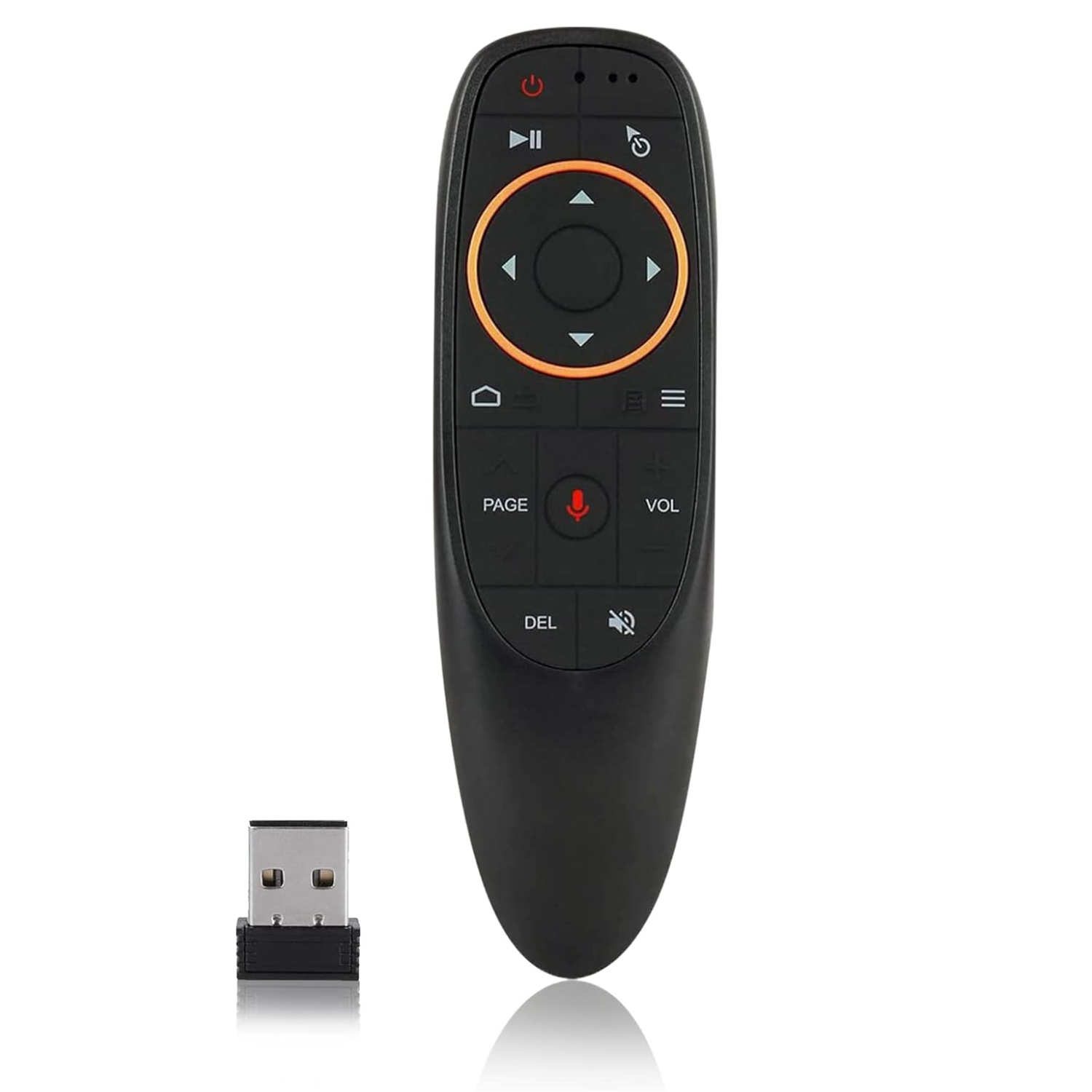 RemoteX: Universal  Remote Control for Android TV, 2.4G Wireless Voice Remote with Air Mouse, Motion Sensing & G10S-Style Design for Smart TV, TV Box, PC & Projector