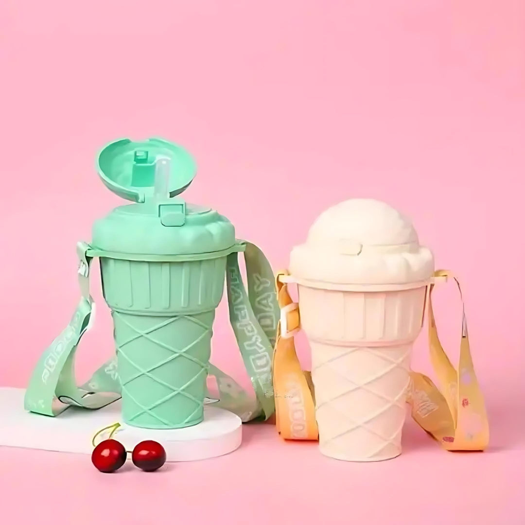 Sippy: Cute Ice-Cream Sipper Bottle