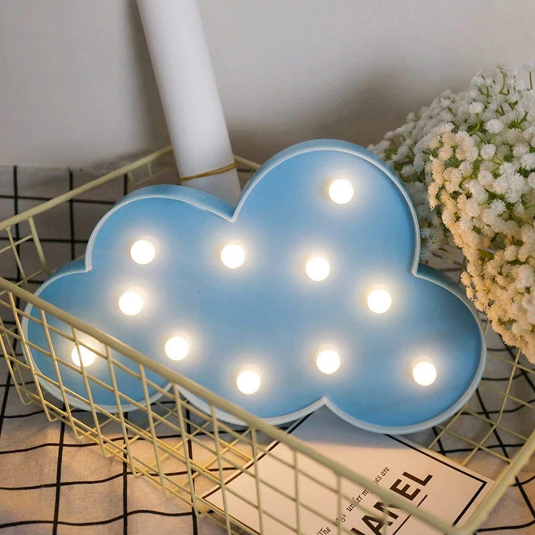 VibeCloud: Marquee LED Cloud Light