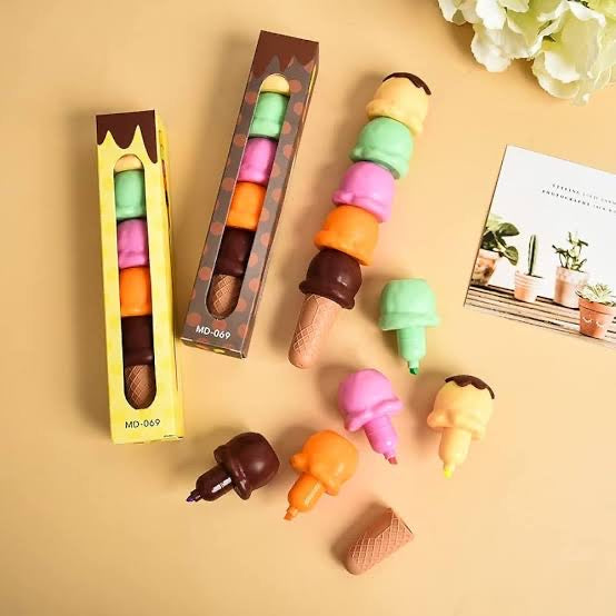 Shweet: Ice Cream Stackable Highlighter Set