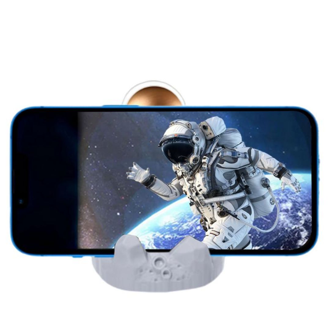 NovaNaut – Creative Astronaut-Themed Mobile Stand sturdy Build Spaceman Design Phone Holder