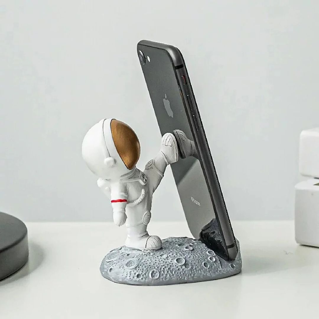 NovaNaut – Creative Astronaut-Themed Mobile Stand sturdy Build Spaceman Design Phone Holder