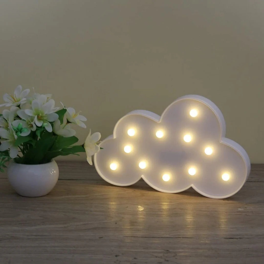 VibeCloud: Marquee LED Cloud Light