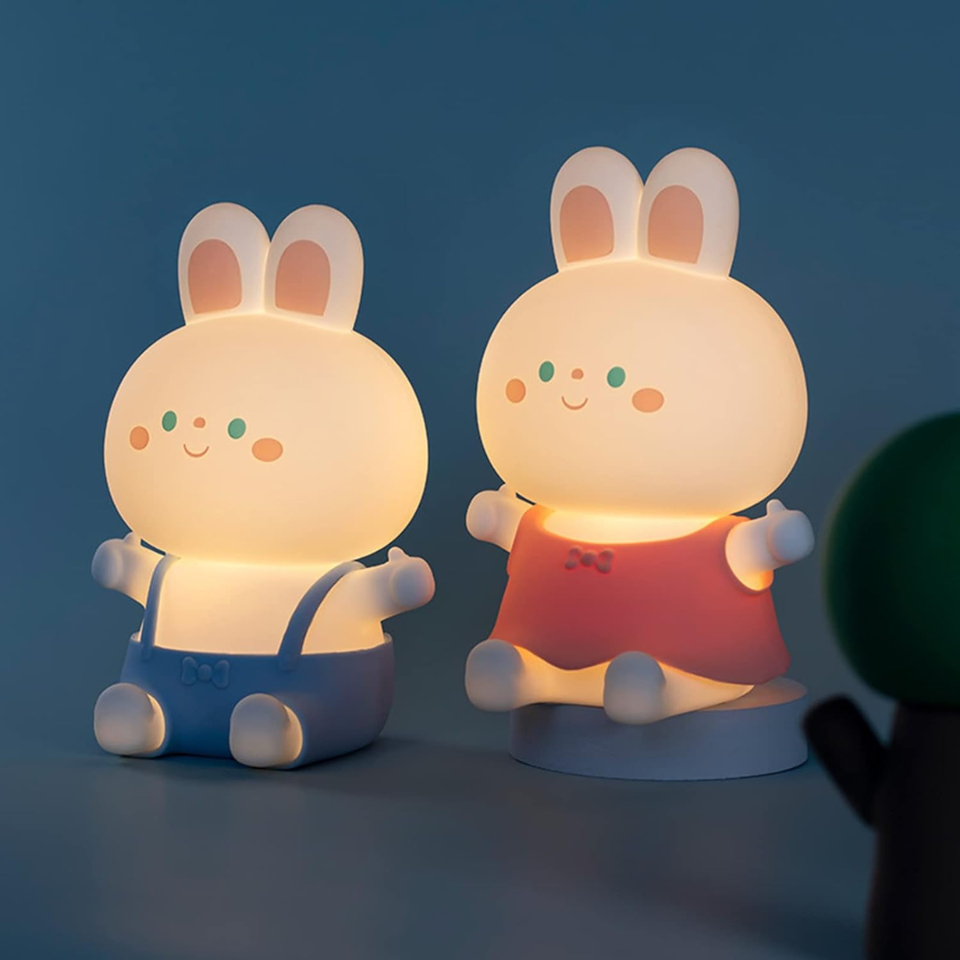 BunnyGlow: Silicone Night Lamp