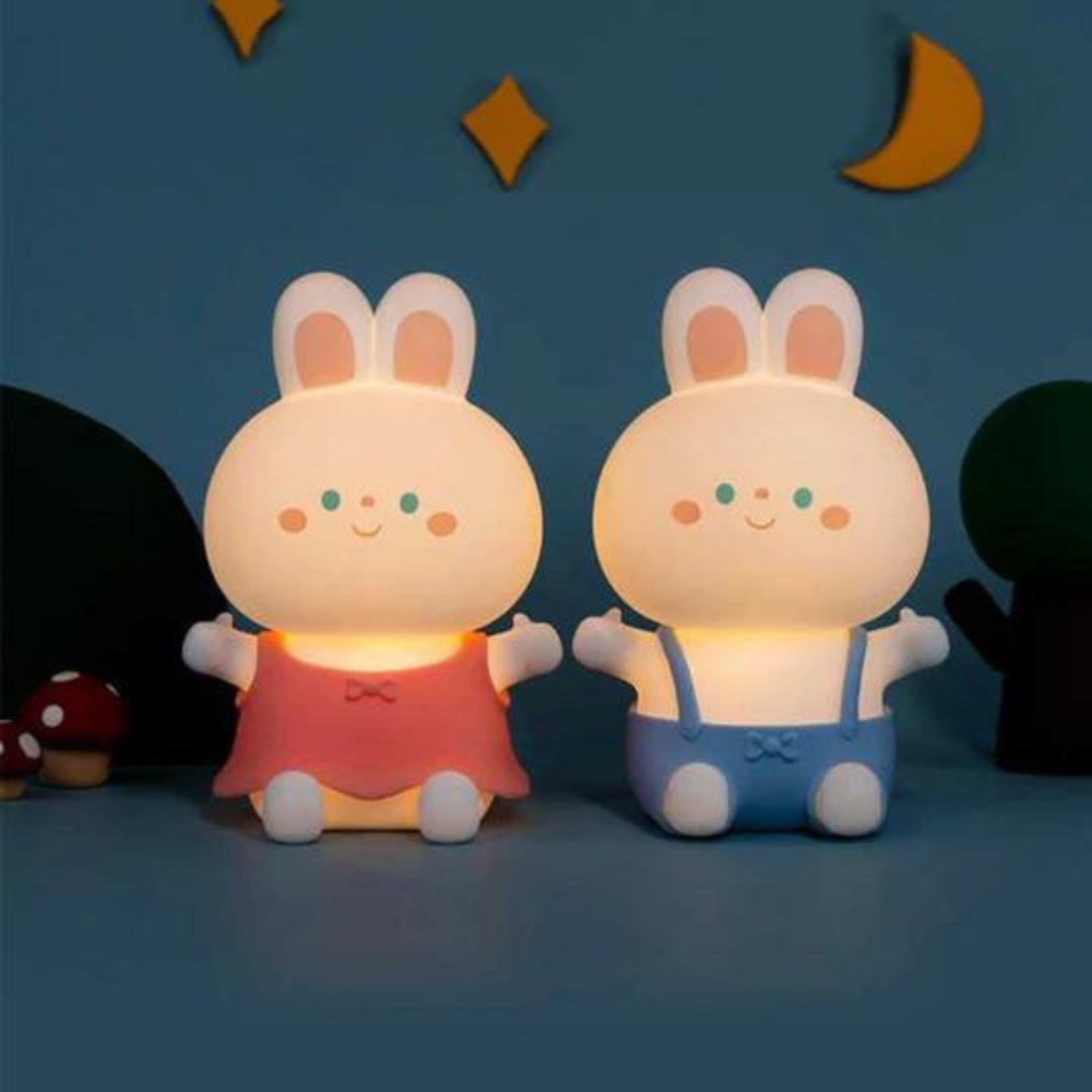 BunnyGlow: Silicone Night Lamp