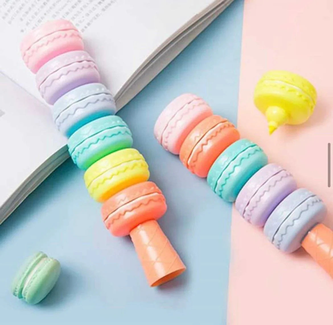 Macaron: Pastel 6 Highlighter Set