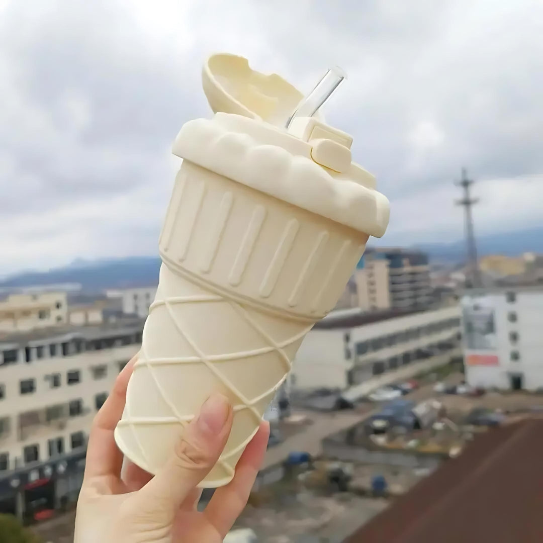 Sippy: Cute Ice-Cream Sipper Bottle