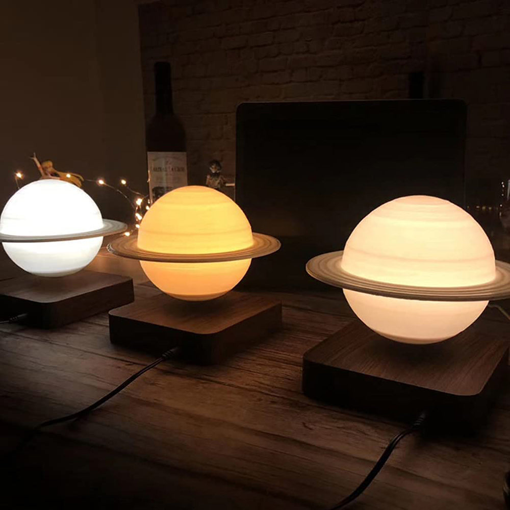 Elysium: Floating Saturn Lamp